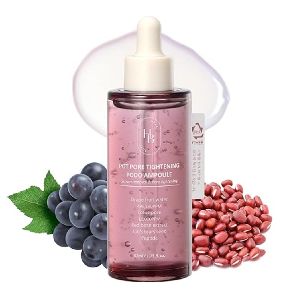 NEW HEVEBLUE Pot Pore Tightening Ampoule, Korean Skincare, Face Serum
